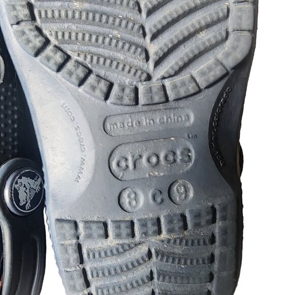 Crocs Kids Classic Clog Light Blue Baby Boys Size 8 / 9 - Picture 9 of 9